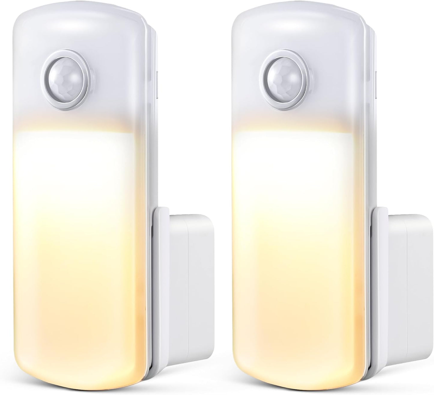 Enhon 4 Pack Emergency Power Failure Night Lights, Motion Sensor Night Light, Automatic Dusk to Dawn, Emergency Lights for Home, Bedrooms, Hallways, Black Outs, Rechargeable