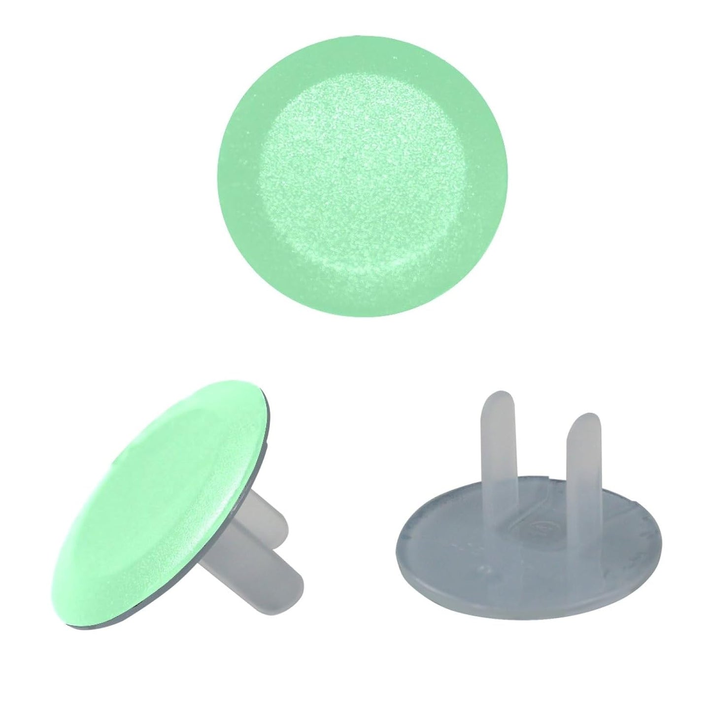 Pure Blue Color Outlet Covers Baby Proofing - Plug Covers for Electrical Outlets, Child Proof Socket Covers, Baby Safety Products for Home, Office