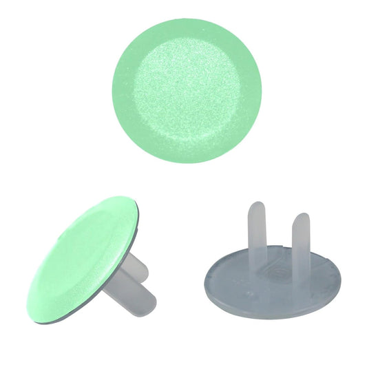 Pure Blue Color Outlet Covers Baby Proofing - Plug Covers for Electrical Outlets, Child Proof Socket Covers, Baby Safety Products for Home, Office