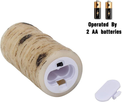 Enpornk Flameless Battery Operated Outdoor Waterproof Set of 12(D: 3" x H: 3" 4" 5" 6") Pillar LED Candles with 10-Key Remote and Cycling 24 Hours Timer