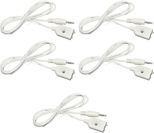 Flexible Water Leak Detector Probe 3.5mm Sensor 10 to 50 for Kitchen Bathroom Warehouse Easy Installation