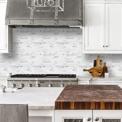 DICOFUN 10-Sheet Peel and Stick Backsplash Wall Tile, PVC Kitchen Backsplash Peel and Stick in Sandstone, 9.4 sq.ft