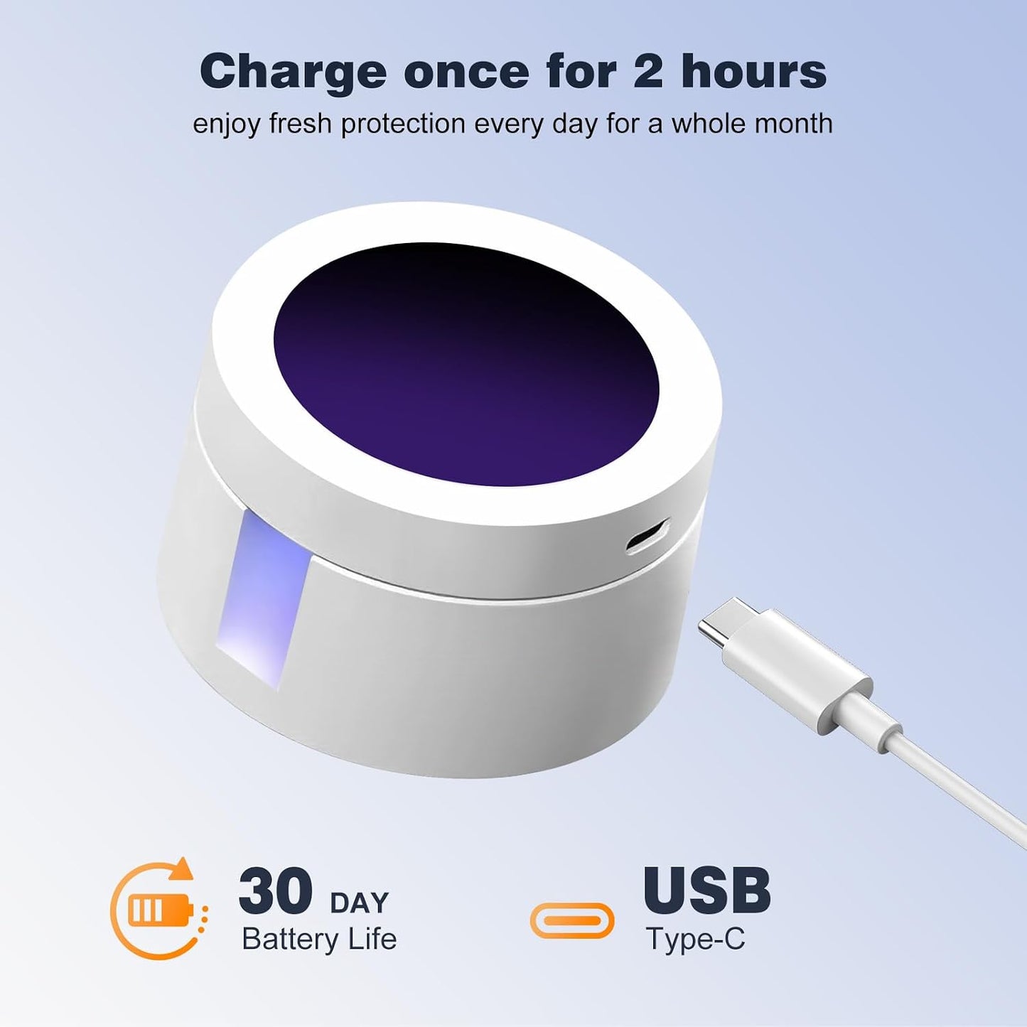 IYE Wall Mounted Electric Toothbrush Holder, Rechargeable Portable Personal Toothbrush Cleaner with Cover for Bathroom and Travel, Keeps Brushes Fresh and Clean