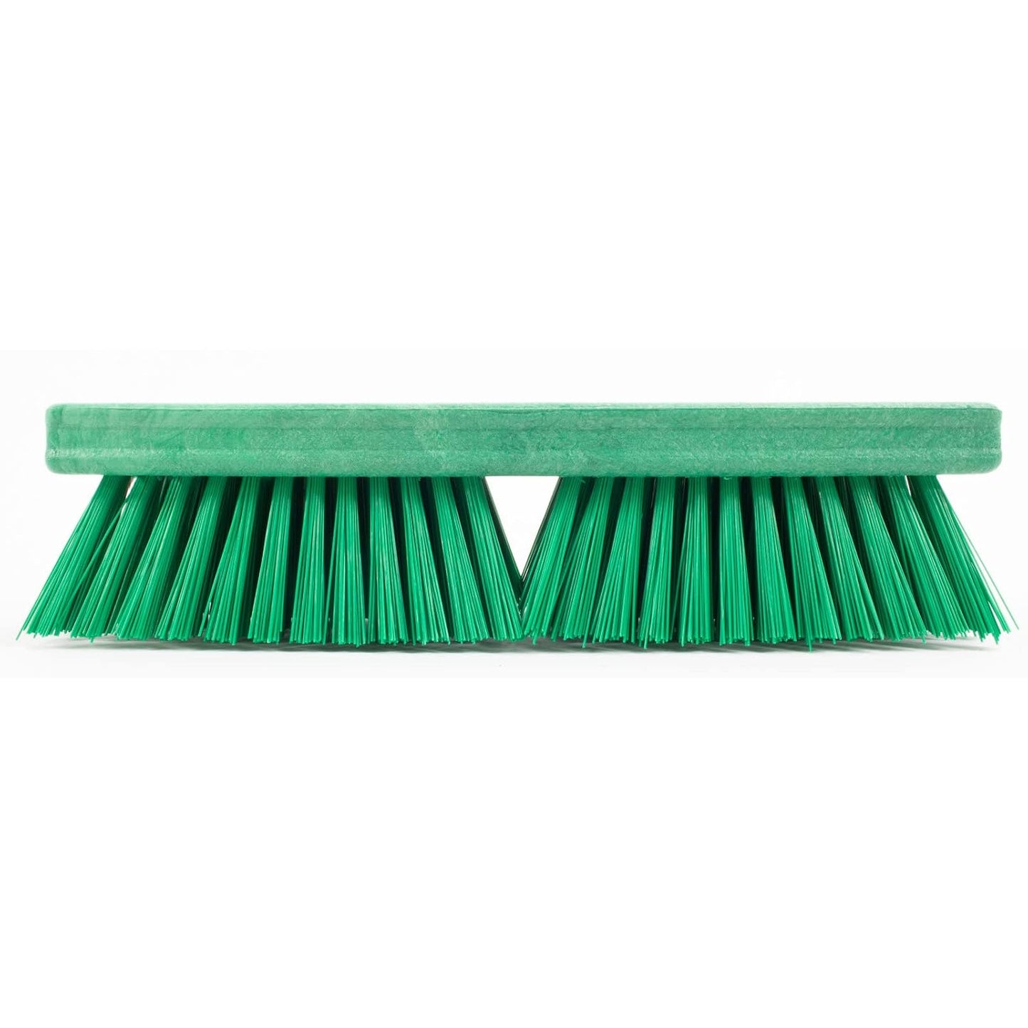 SPARTA Plastic Floor Scrub Brush, Brush Head Only, Deck Brush with ACME Standard Thread Fitting for Deck, Industrial Kitchens, and Hospitals, 10 Inches, Yellow