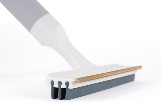 Joseph Joseph CleanTech 2-in-1 Tile and Tub Scrubber and Grout Cleaning Brush with V-Shaped Bristles