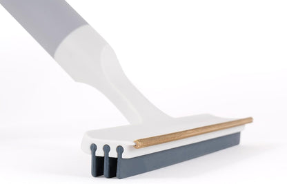 Joseph Joseph CleanTech 2-in-1 Tile and Tub Scrubber and Grout Cleaning Brush with V-Shaped Bristles