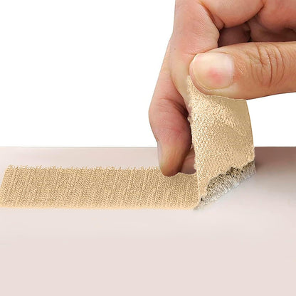 1 inch Black Hook and Loop Tape 1 Yd Self Adhesive Tape Sticky Back Heavy Duty Fastener Ideal for Window Fixing Net Carpets DIY Project Handmade Craft Home Office