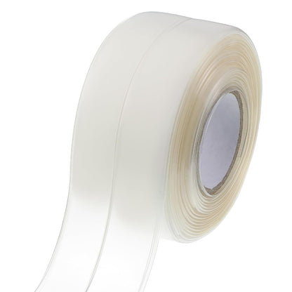 10.5 FT Caulking Tape Clear Caulk Tape Waterproof Self Adhesive Transparent Kitchen and Wall Sealing Tapes Caulking Sealant Tapes Bathroom Sealant Caulk Strip for Toilet, Bath Tub, Sink, Shower