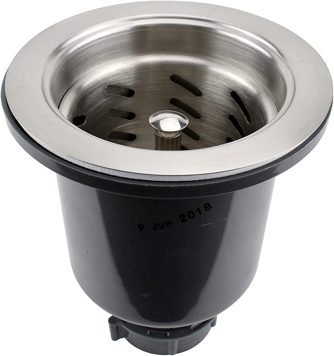 Keeney K1435 Gourmet Deep Cup Kitchen Sink Strainer, Stainless Steel