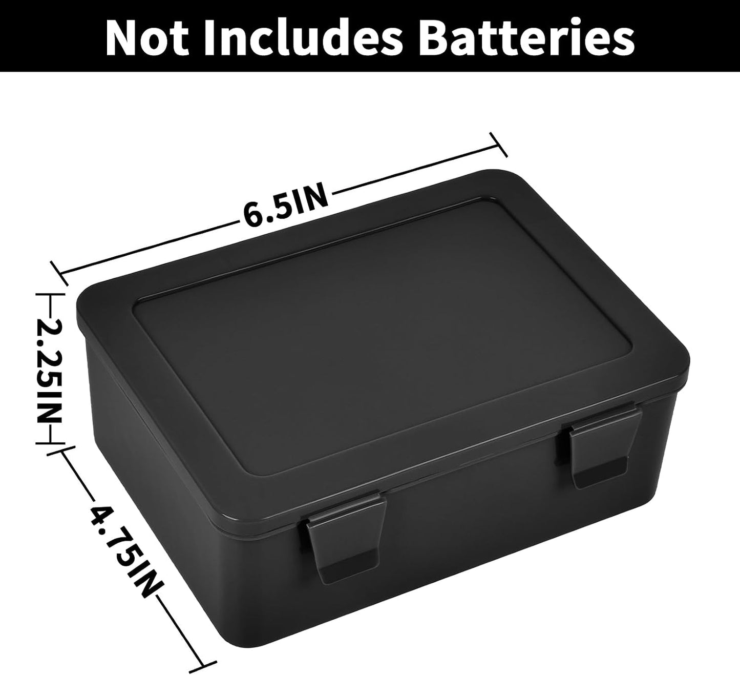 FULLCASE Battery Organizer Storage Case with Tester,Holds 18 AA & 18 AAA Batteries