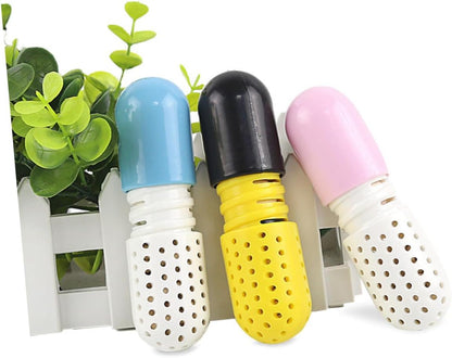 NOLITOY 3pcs Odor Eliminating Sweat Drying Agent Capsules for Sneakers Sports Shoes Leather Footwear Cute Freshening for Closets