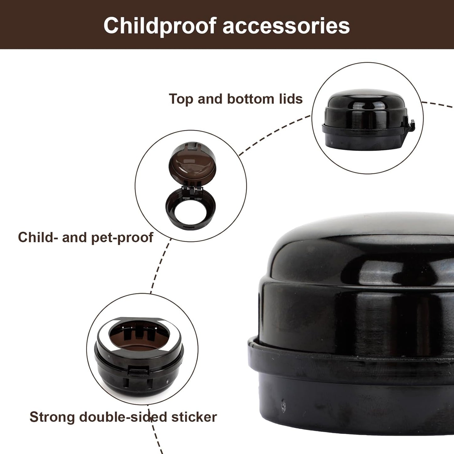 8p Pack Child Proof Stove Knob Safety Covers, Gas Oven Knob Protectors, Heat Resistant Universal Size Stove Guards for Kids and Pets