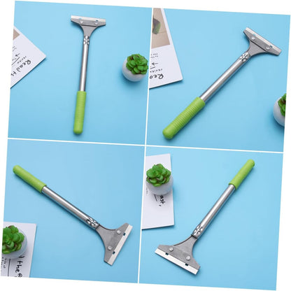 Cleaning Knife Long Handle Oven Scraper Tool Non Scratch Razor Scraper for Cleaning Style