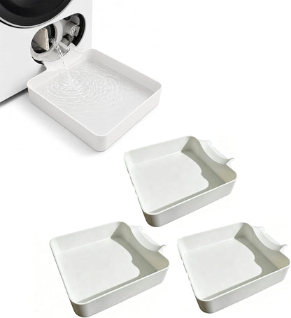 Universal Front-Load Washing Machine Drain Pan, Washer Drain Pan, Washing Machine Drainage Tray, Easy Installation for Apartments, Garages, and Rentals (drip Tray)