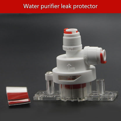 Water Leak Detector Automatic Shut Off ABS Leak Protector for Reverse Under Sink Pipe