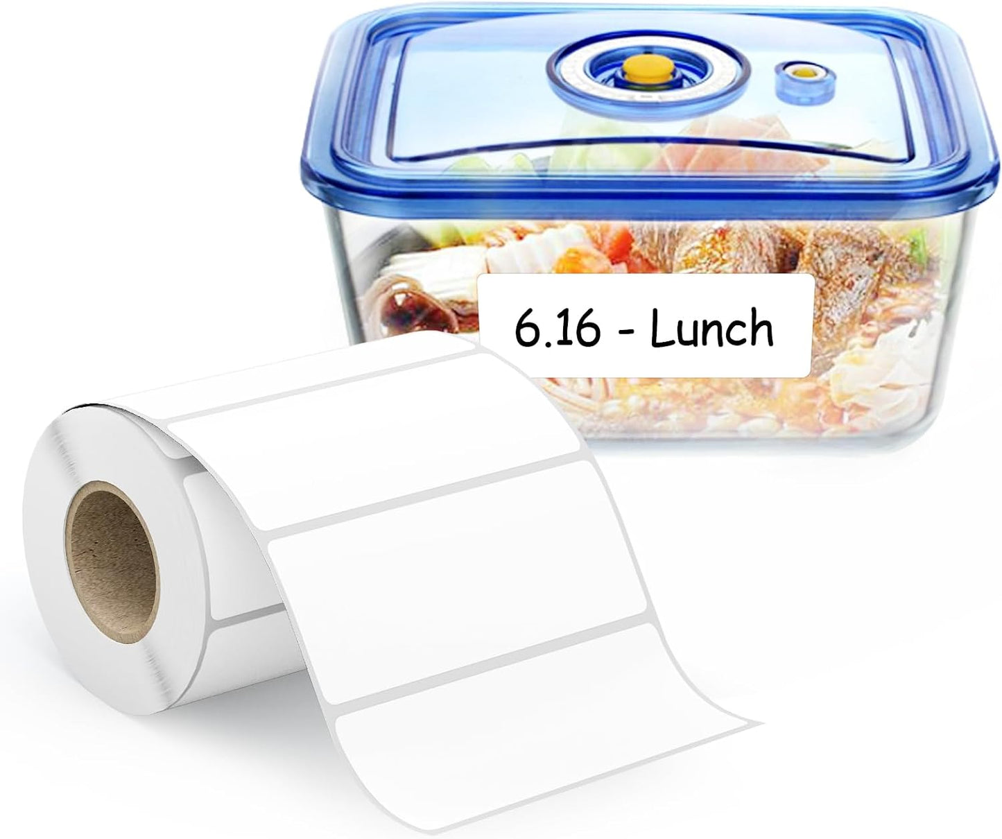 Kingtac 600 Writable Home Moving Stichers - 2' x 3', 20 Color-Coded Home Moving Packing Labels with Fragile, Extra, Heavy Options.Stick to Cardboard Boxes and Plastic Bins, No Extra Tape Needed