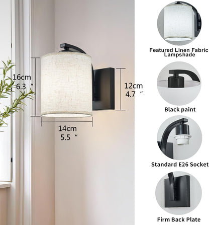 Battery Operated Wall Sconce Set of 2, Brushed Gold Rechargeable Wall Lights with Remote Control and Dimmable LED Bulbs, 13 Light Colors Wireless Wall Lamps for Bedroom Living Room Hallway (Gold)