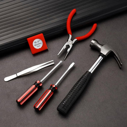 PinkTool Set,Includes – Hammer, Screwdriver Set, Pliers (Tool Kit for The Home, Office, or Car)