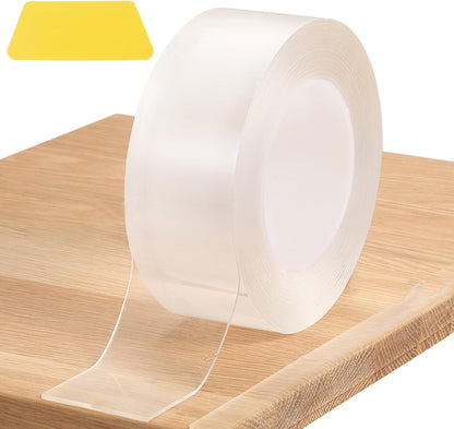 uxcell Clear Edge Protector Strip, 3.94 in x 16.4 ft Sharp Edge Wrap Cover Tape Soft Corner Guards for Furniture Cabinets Drawers Tables Door
