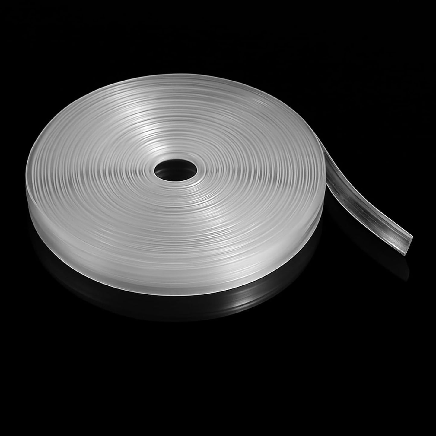 Rubber Edge Trim, 3mm Thickness U Channel Edge Protector Flexible Proof Edges Trims for Sharp Edges Clear 1/16" Slot, Fit for 0-3/32" Guard Protectors for Sheet Metal, Car Doors, Hatches,13Ft