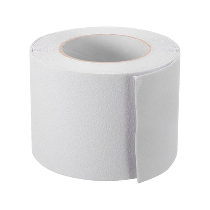 HARFINGTON Anti Slip Traction Tape 2" x 16.4ft Waterproof Non-Slip Grip Tape High Friction Weather Resistant Non Skid Stair Treads Tape for Indoor Outdoor Stair Steps, White