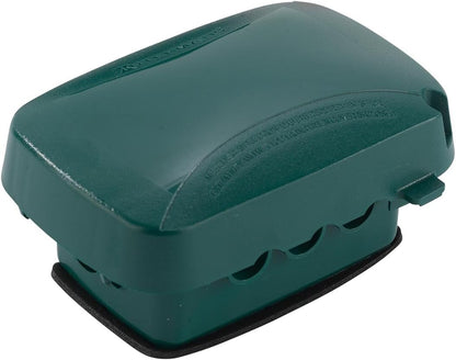 Intermatic WP5100BL Extra Duty Plastic Weatherproof Cover, 2.75-Inch Single Gang, Black