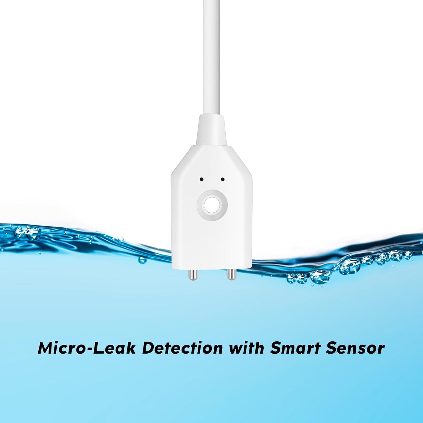 Smart Overflow Detection Sensor | Water Overflow Alarm with Real-Time Alerts for Home, Office & Basement Protection