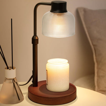 KLL Candle Warmer Lamp with Timer: Birthday Gift for Women, House Warming Gifts New Home, Room Decor - Wax Melt Warmer for Scented Jar Candles