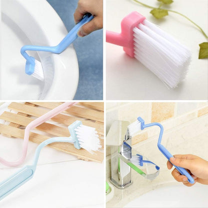 Toilet for Rim Brush Bow Curved Flush Brush Bathroom Suppl