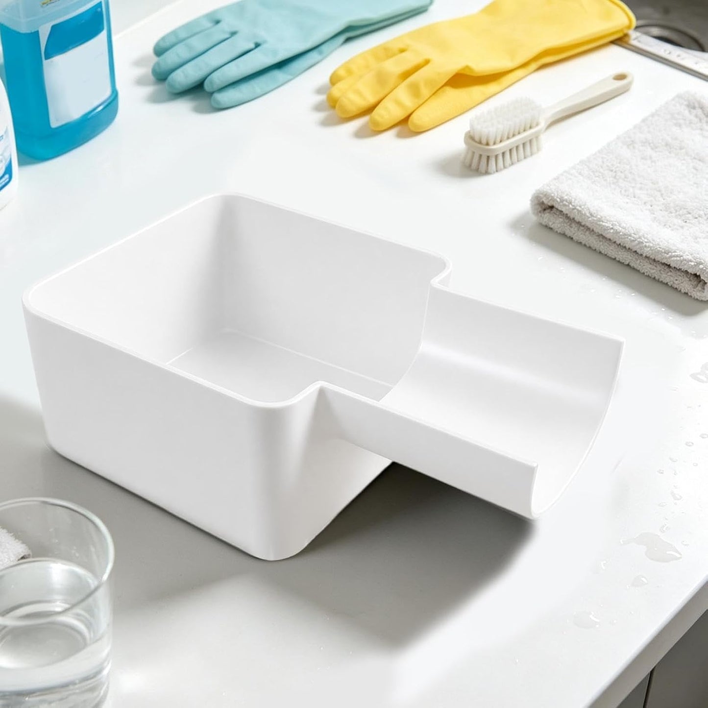 Washer Drip Pan - Washer Drain Pan, Washing Machine Filter Drain Tray | Leak-Proof Washing Machine Drain Funnel - Universal Front-load Washing Machine Drain Pan For Laundry Room Basement Apartment
