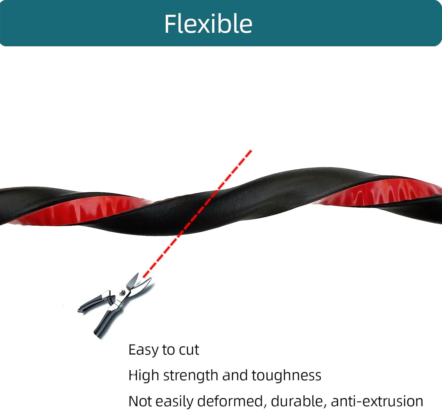D Shape EPDM Foam Rubber Seal with Tape, Self-Adhesive Rubber Weather Stripping for Boat, Auto, RV, Marine, Garage Doors/Window and More, W:0.5"; H:0.5"; L:26Feet