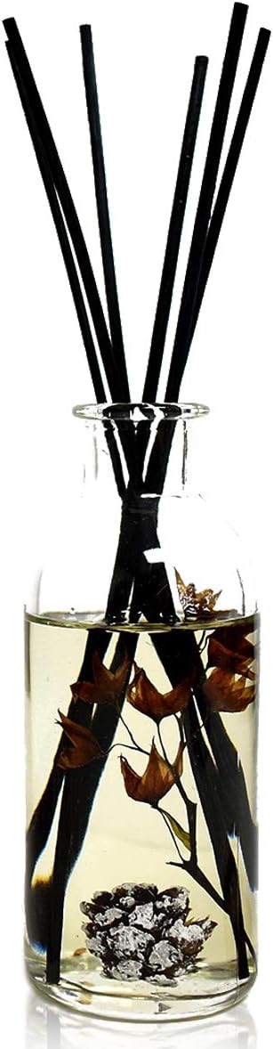 Urban Naturals Smoked Vanilla Reed Diffuser Set with Vanilla Bean, Sandalwood & Leather | Made in the USA - Colors A