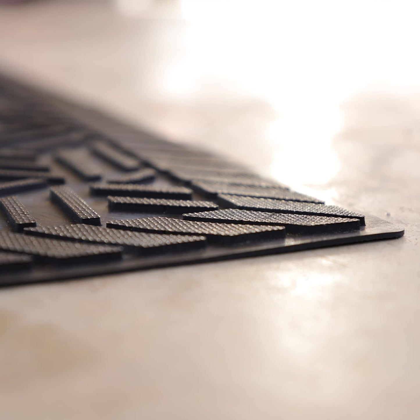 M+A Matting SuperScrape Plus Outdoor Heavy-Duty Scraper Mat – Lightweight Durable Oil-Proof Slip-Resistant High-Traffic Indoor/Outdoor Entrance Mat for Commercial Use, Rectangular, Black, 4' x 6'