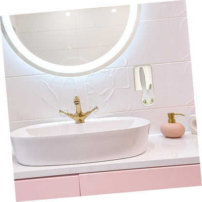 Zerodeko Wall-Mounted Toothbrush Holder with Cup and Cover Easy Installation Bathroom Organizer for Toothbrushes and Cups Space-Saving Design for Home and Dorm Use