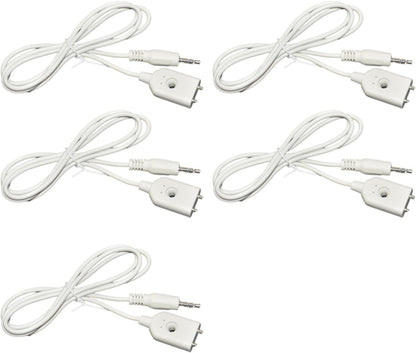 Water Leakage Detection Electrode with 3.5mm Probe, Stainless Steel Sensor Cable for Flood Alarm, for Homes and Factories