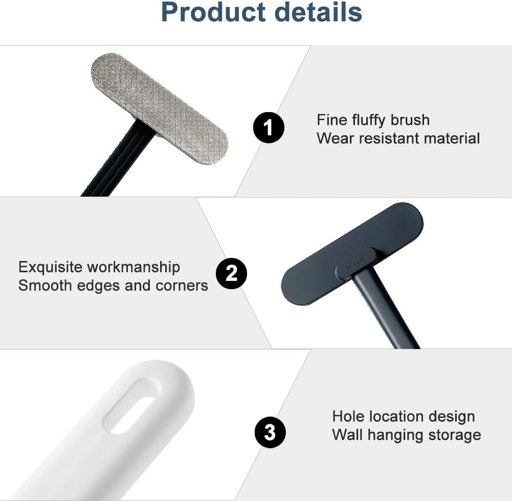 Window Screen Cleaner Brush,Mesh Screen Lint Brush,Window Screen Cleaning Brush Washing Equipment, Multifunctional Cleaning Brush(Blue)