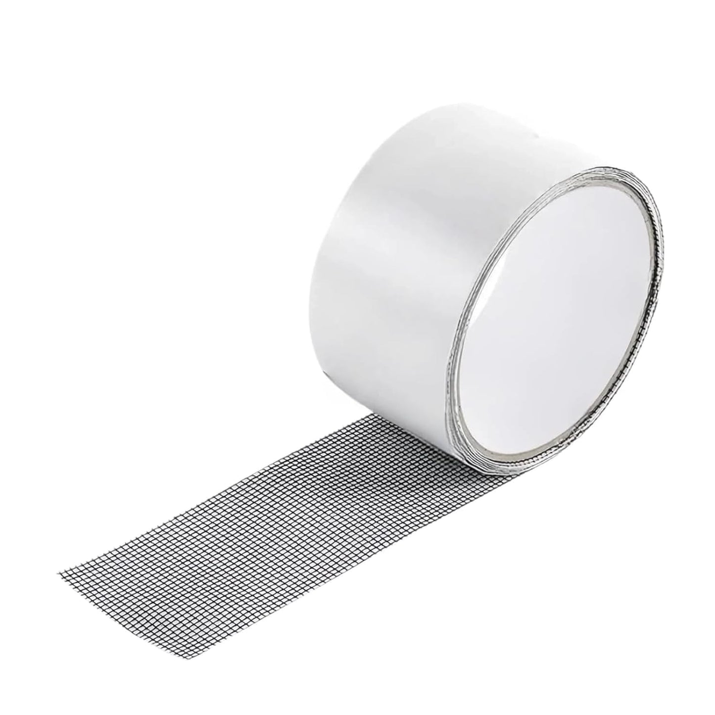 Strong Adhesive Window Screen Repair Tape Self-Adhesive Mesh Patch for Doors & Windows, Heavy Duty Fiberglass Kit for Fixing Tears & Holes – Easy to Cut (Black,1pcs)