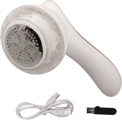 USB Rechargeable Fabric Shaver, Electric Lint Remover for Clothes with Spare Head, Portable Fuzz Ball Defuzzer for Sweaters Furniture Couch Blanket
