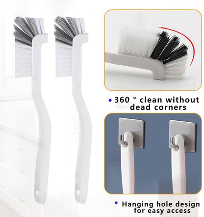 6 Pack Cleaning Brush Set for Kitchen and Bathroom Gap Crevice Stove Sink Window Track Household Cleaning Tools