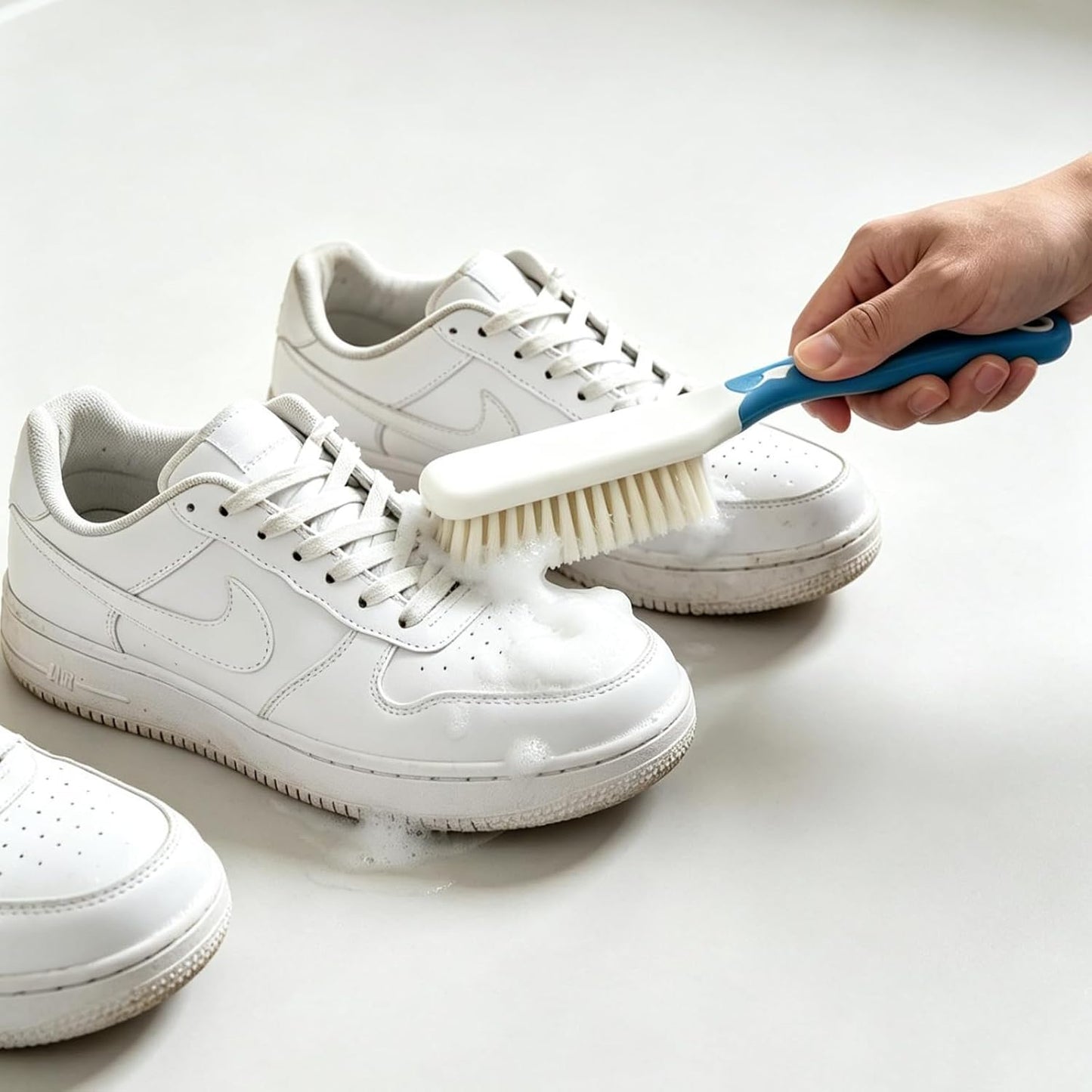 3PCS Laundry Brush for Shoe | Stain Remover Scrubber, Thick Bristle for Scrubbing Out Tough, Easy to Grip Hand Washing Clothe