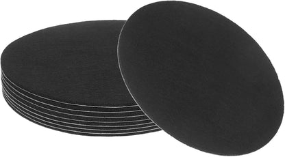 uxcell 32Pcs Non Slip Furniture Pads, 3" Round Self Adhesive Felt Bumpers Noise Reducing Furniture Feet Floor Protector for Chairs Tables Furniture Legs (White 0.2" Thick) - Colors B