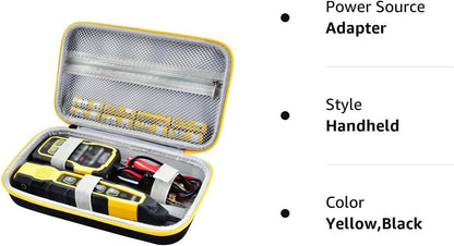 Case for Klein Tools VDV500-705/820/063 Wire Tracer Tone Generator,Bag Only | Probe Kit Continuity Tester Holder, for Ethernet / Telephone / Speaker / Coax / Cable Toner, for Electricians, Jet Black