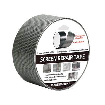 Window Screen Repair Kit, Screen Mesh Repair Kit, Screens Patch Tape | Self Adhesive Flexible Mesh Design, Screen Repair Tape, for Patio Porch RV Balcony Tent Camper Apartment