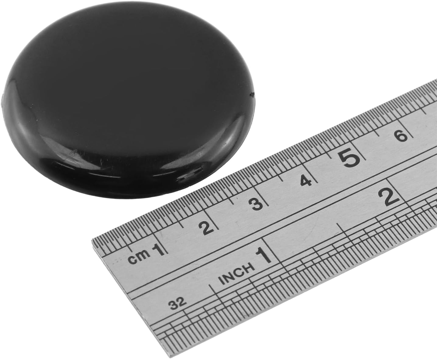 Antrader 1.5 Inch Self-Stick Furniture Round Felt Pads Wood Floor Protectors – Protect Your Hard Floors from Furniture Scratches, Pack of 48, Black