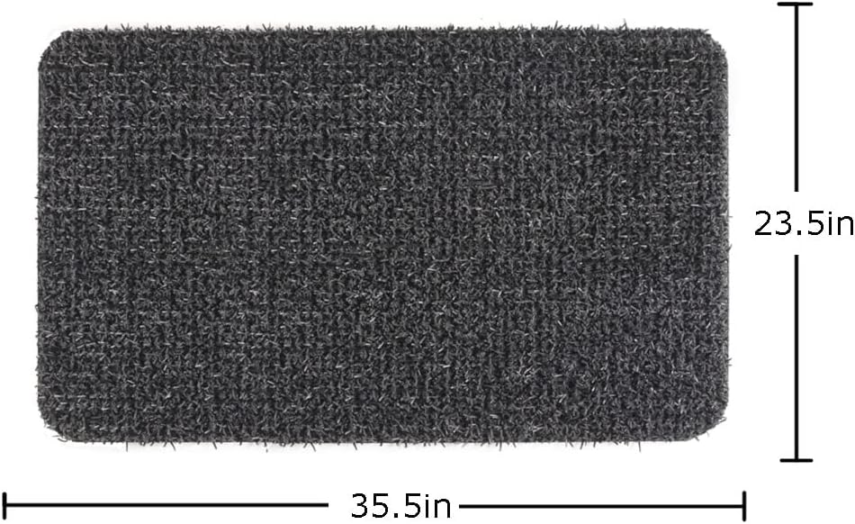 Clean Machine 10376913 Astroturf Dirt Trapper Doormat, 23.5" x 35.5", Flair Earth Taupe