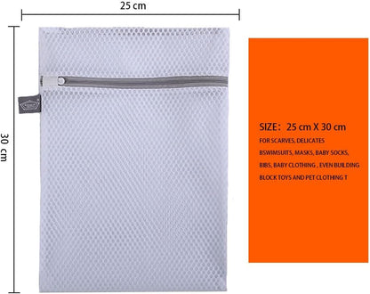 Kimmama Laundry Mesh Wash Bags, Garment Bag for Washing Machine, 2XXL | Honeycomb Laundey Bags for Sheet, Throw Blanket, Curtain, Cushion Cover, Comforter, Tumble Dryer Safe, Extra Large