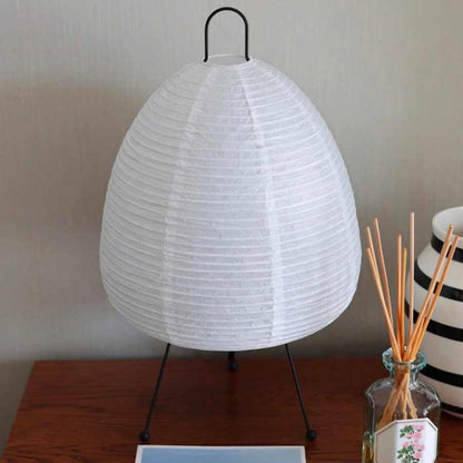 Floor Lamp Modern Japanese Rice Paper Lamp Rice Paper Lantern Shade Three- Dimming Minimalist Style Corner Table Light for Bedroom Office Living Room(B)