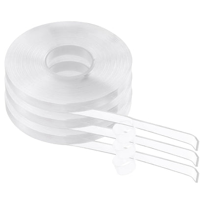 HARFINGTON Double Sided Nano Tape 10FT x 2" x 0.04" Multipurpose Removable Clear Mounting Tape Washable Waterproof Picture Hanging Adhesive Strips for Walls Carpets Posters Decor