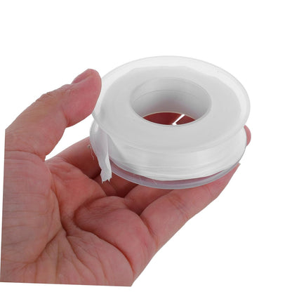 10 Rolls PTFE Plumbers Thread Seal Tape for Water and Gas Leak Repair, Thickened 20m X 15mm X 0.1mm Pipe Leak Sealant Tape for Bathroom Garden Kitchen Plumbing
