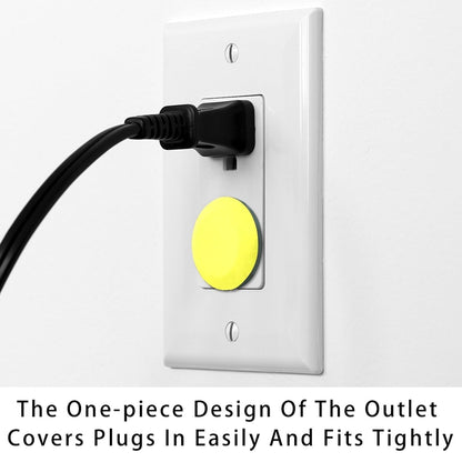 Pure Blue Color Outlet Covers Baby Proofing - Plug Covers for Electrical Outlets, Child Proof Socket Covers, Baby Safety Products for Home, Office